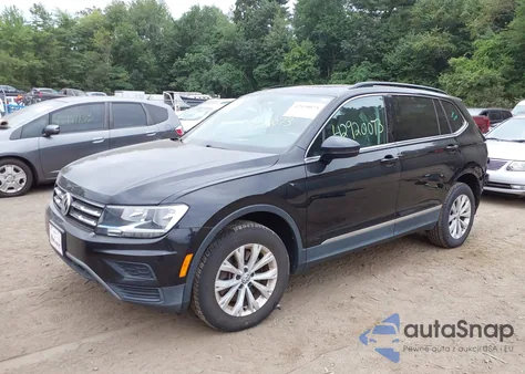2018 Volkswagen Tiguan 2.0T Se/2.0T Sel из США, поврежденный, VIN 3VV2B7AX3JM112248